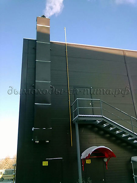 Фото смонтируемых дымоходов и вентиляционных каналов