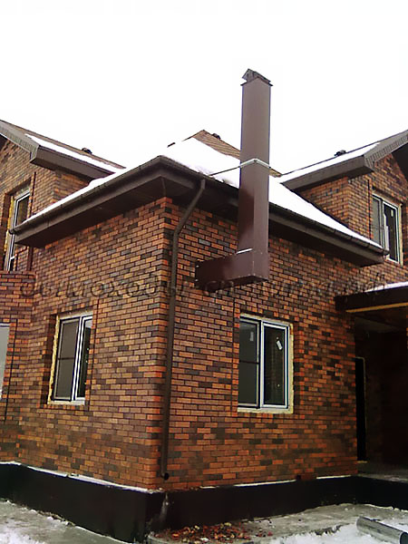 Фото смонтируемых дымоходов и вентиляционных каналов