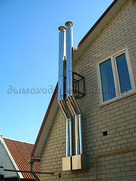 Фото смонтируемых дымоходов и вентиляционных каналов