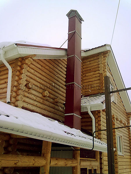 Фото смонтируемых дымоходов и вентиляционных каналов