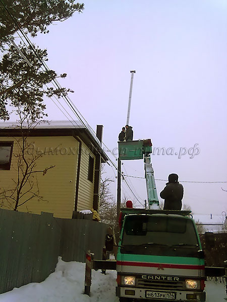 Фото смонтируемых дымоходов и вентиляционных каналов