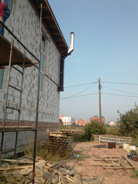 Фото смонтируемых дымоходов и вентиляционных каналов