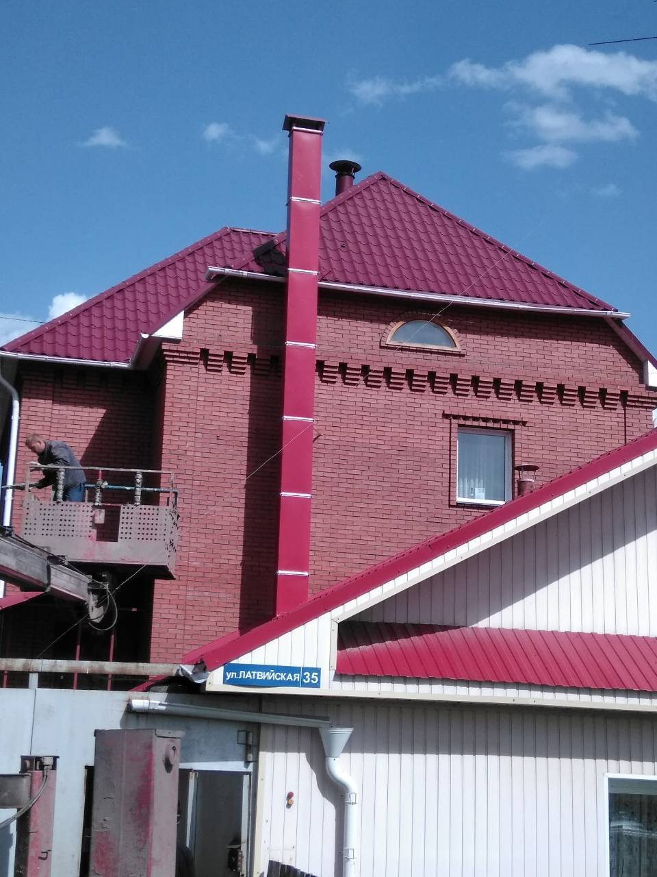 Фото смонтируемых дымоходов и вентиляционных каналов